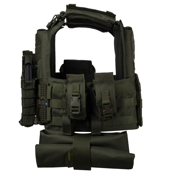 Плитоноска Ares gen.2 Олива С ПОДСУМКАМИ