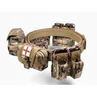 Розвантажувальний пояс РПС "YAKEDA" з кишенями. Мультикам.