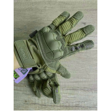 Тактичні рукавиці mechanix m-pact 3. Олива.