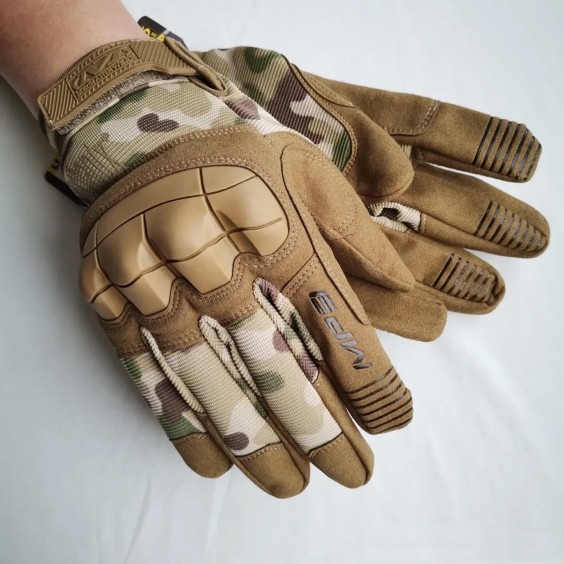 Тактичні рукавиці mechanix m-pact 3. Мультикам.