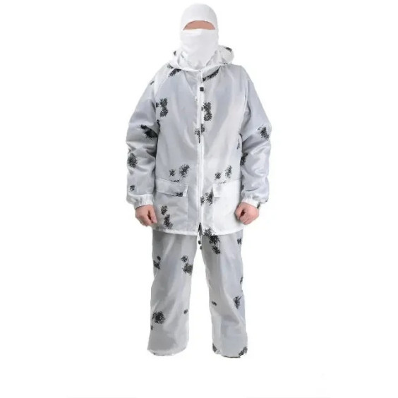 Маскировочный костюм зимний белый