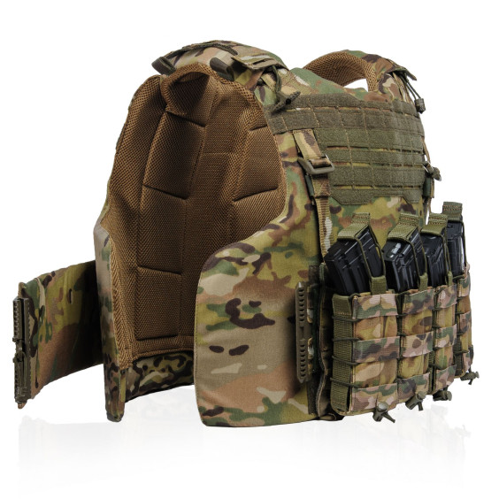 Бронежилет 6 класса Warmor gen.4 MultiCam. Пластины 6 класса. Мягкая защита 1 класса. Вес 11,7 кг.