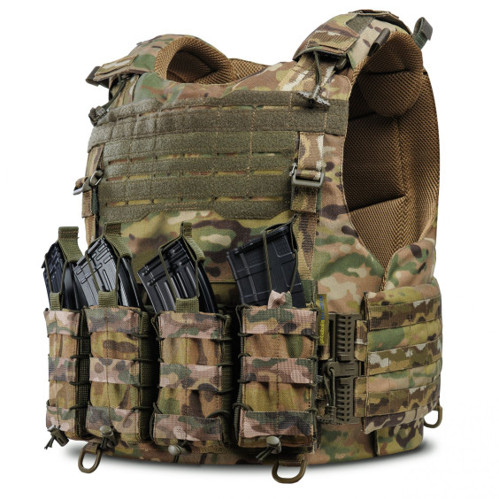 Бронежилет 6 класса Warmor gen.4 MultiCam. Пластины 6 класса. Мягкая защита 1 класса. Вес 11,7 кг.