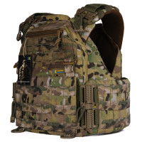 Плитоноска женская Warmor gen.3 FL (for Ladies). Без подсумков (без плит). Мультикам.