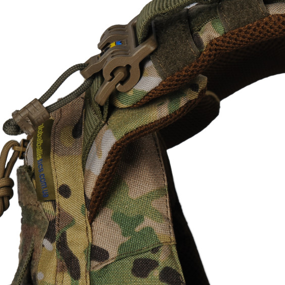 Плитоноска жіноча Warmor gen.3 FL (for Ladies). Без підсумків (без плит). Мультикам.