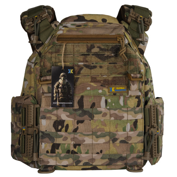 Плитоноска жіноча Warmor gen.3 FL (for Ladies). Без підсумків (без плит). Мультикам.