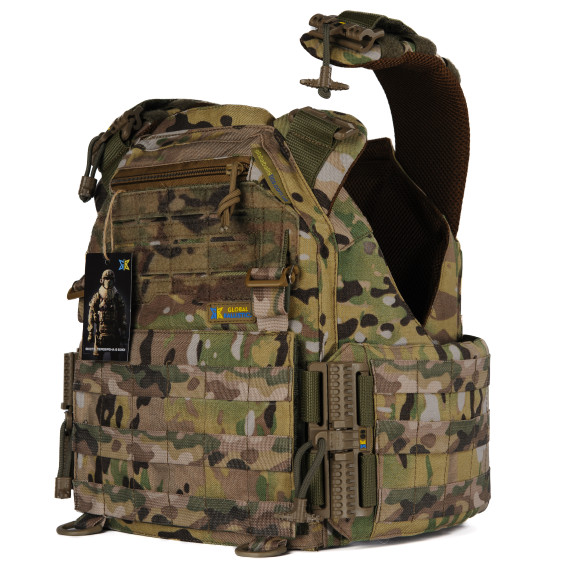 Плитоноска жіноча Warmor gen.3 FL (for Ladies). Без підсумків (без плит). Мультикам.