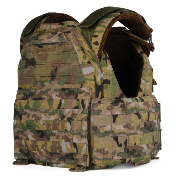 Плитоноска жіноча Warmor gen.3 FL (for Ladies). Без підсумків (без плит). Мультикам.