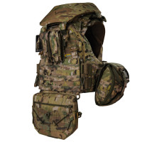 Плитоноска жіноча Warmor gen.3 FL MAX (for Ladies) (без плит). З максимальним набором підсумків, захистом шиї по 1 класу ДСТУ. Мультикам.