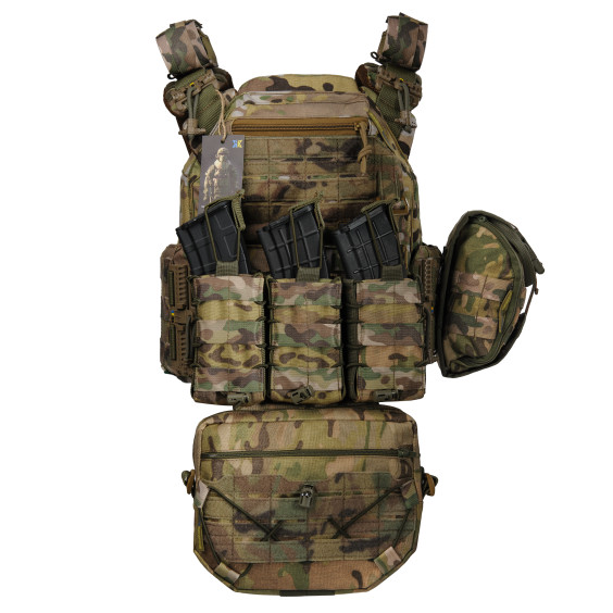 Плитоноска жіноча Warmor gen.3 FL MAX (for Ladies). З максимальним набором підсумків (без плит). Мультикам. Плитоноска жіноча Warmor gen.3 FL MAX (for Ladies). З максимальним набором підсумків (без плит). Мультикам.