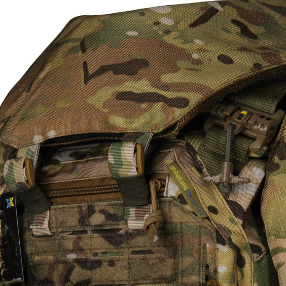 Плитоноска жіноча Warmor gen.3 FL MAX (for Ladies) (без плит). З максимальним набором підсумків, захистом шиї та плечей по 1 класу ДСТУ. Мультикам.