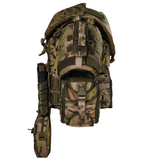 Плитоноска жіноча Warmor gen.3 FL MAX (for Ladies) (без плит). З максимальним набором підсумків, захистом шиї та плечей по 1 класу ДСТУ. Мультикам.