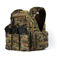 Плитоноска женская Warmor gen.3 FL (for Ladies). С подсумками под магазины АК (без плит). Мультикам.