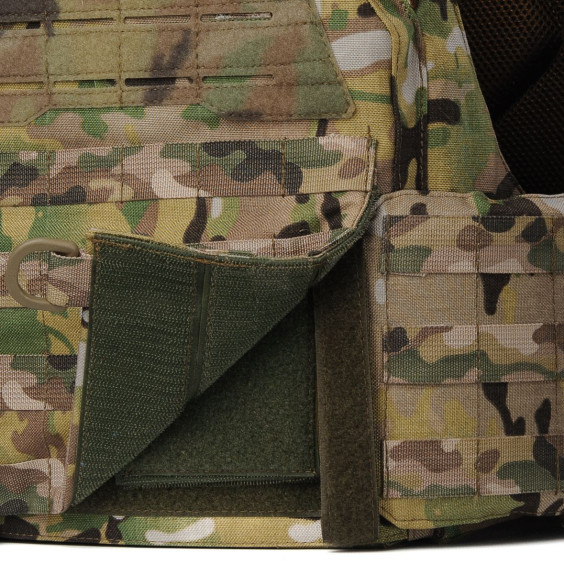 Плитоноска женская Warmor gen.3 FL (for Ladies). С подсумками под магазины АК (без плит). Мультикам.