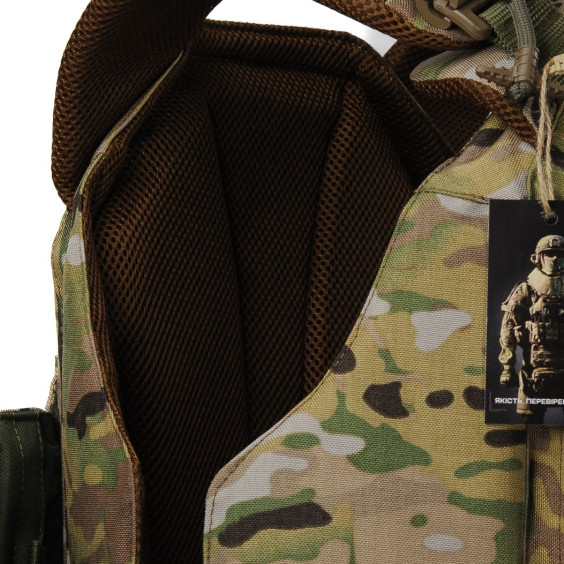 Плитоноска женская Warmor gen.3 FL (for Ladies). С подсумками под магазины АК (без плит). Мультикам.