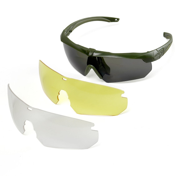 Тактичні окуляри ESS Crossbow 3 лінзи