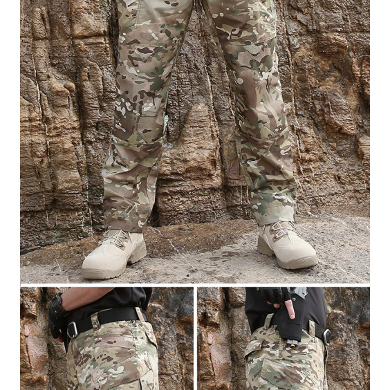 Тактические боевые штаны Yinren Multicam демисезонные