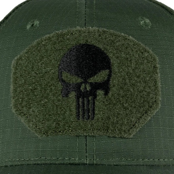 Кепка тактическая «Punisher» Rip-Stop Olive (олива) с сеткой