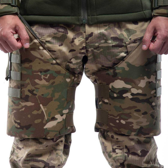 Баллистическая защита ног (бедер) 1 класса. Мультикам