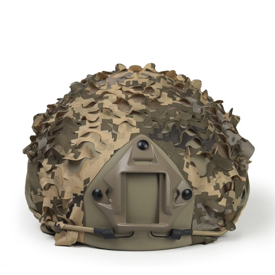 Кавер тактический на шлем FAST "Ольха". Пиксель.