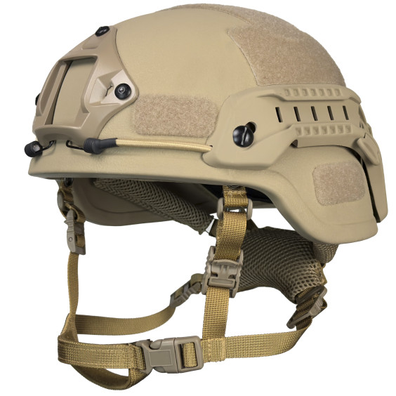 Шлем MICH 2000 уровень защиты NIJ IIIA. Койот