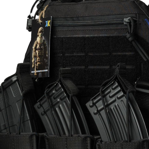 Базовий набір індивідуального захисту: шолом + плитоноска з набором підсумків + комплект плит 6 кл. ДСТУ