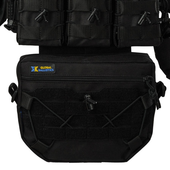 Базовий набір індивідуального захисту: шолом + плитоноска з набором підсумків + комплект плит 6 кл. ДСТУ