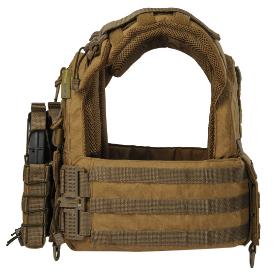 Плитоноска Warmor gen.3 Pro Койот. 3 подсумка.